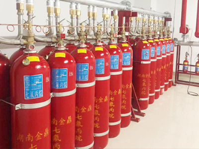 七氟丙烷灭火系统中柜机与管网的区别