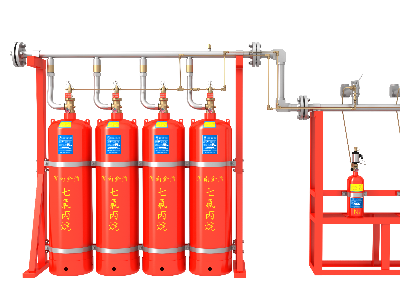 七氟丙烷气体灭火系统工作原理
